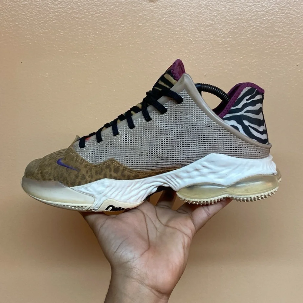 Nike React Lebron 19 Low “Safari Animal Print”
